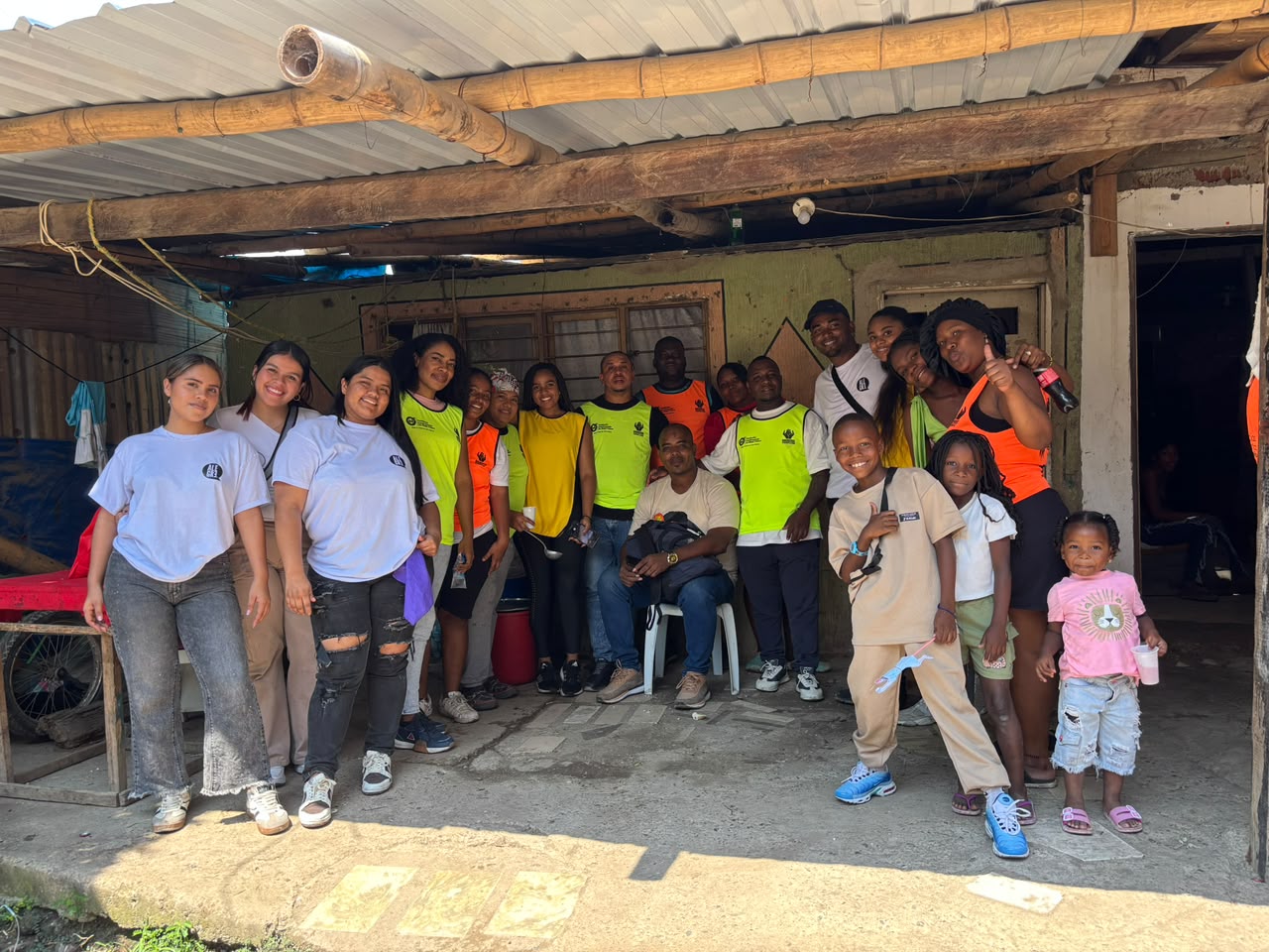 Comunidad participante en las actividades de ALEGRE